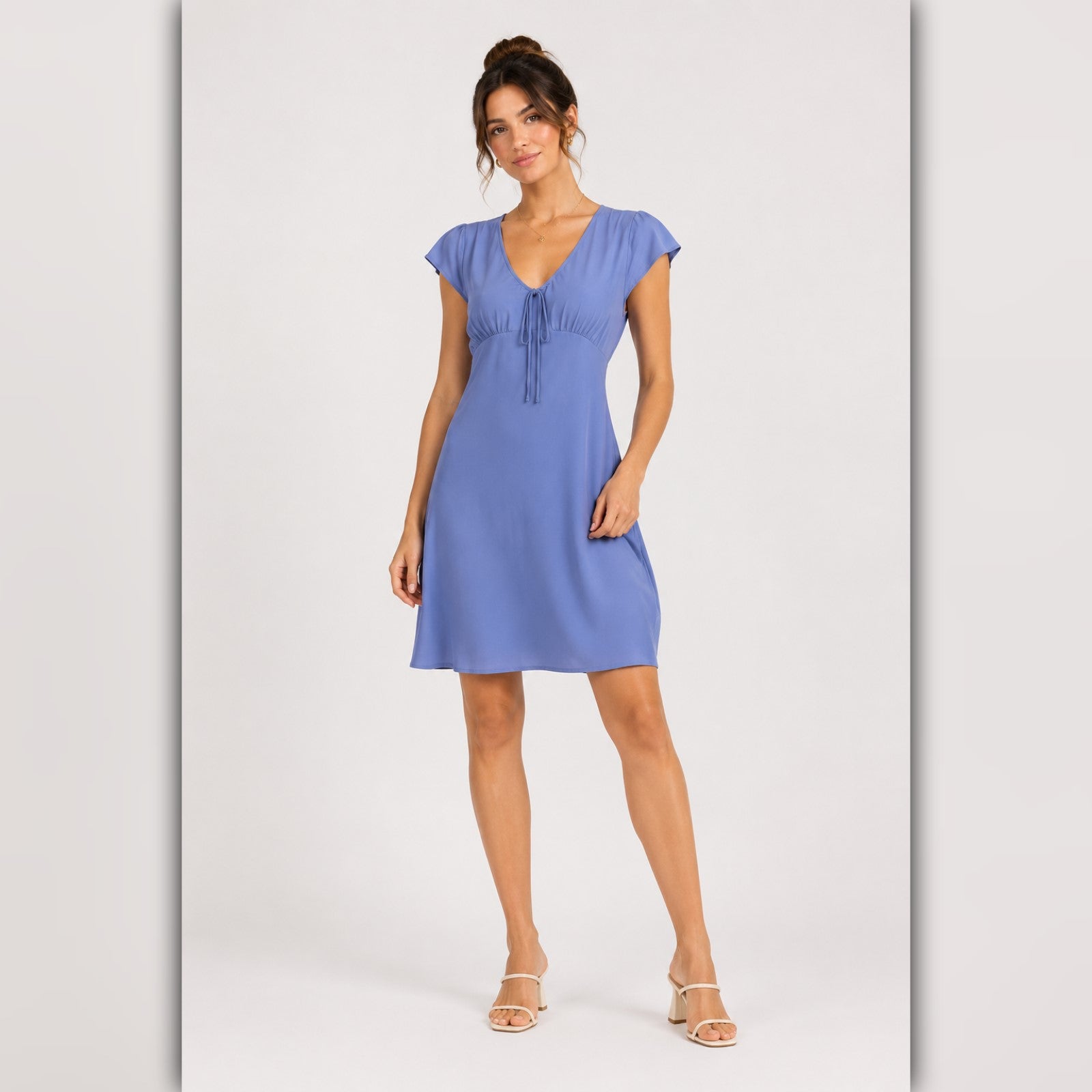 A194 • Soft Grace Cap Sleeve Dress
