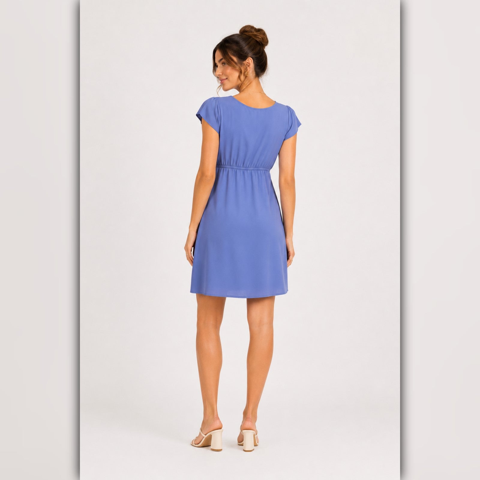 A194 • Soft Grace Cap Sleeve Dress