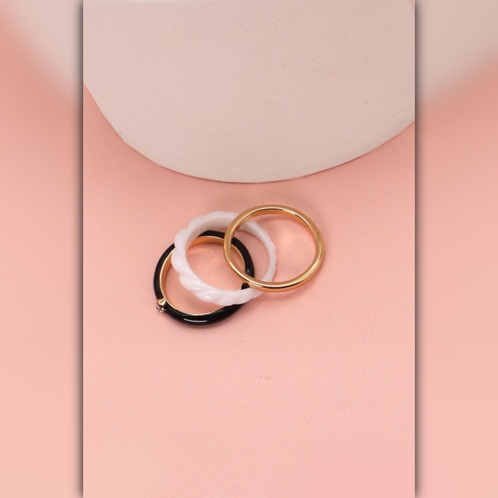 A500 • Color Pop Trio Stackable Ring Set