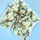 A218-U • Vintage Bloom Silky Bandana Scarf