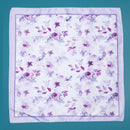 A218-K  • Lavender Bloom Silky Bandana Scarf