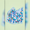 A218-E • Bold Abstract Leopard Silky Bandana Scarf