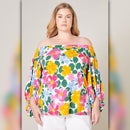 A161 • Kokomo Floral Off Shoulder Blouse