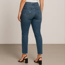 A195 • KUT High Rise Button Fly Skinny Jeans