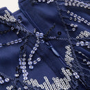 A181 • Sequin Fringe Party Mini Skirt