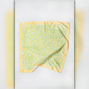 A218-I • Sunny Bloom Silky Bandana Scarf